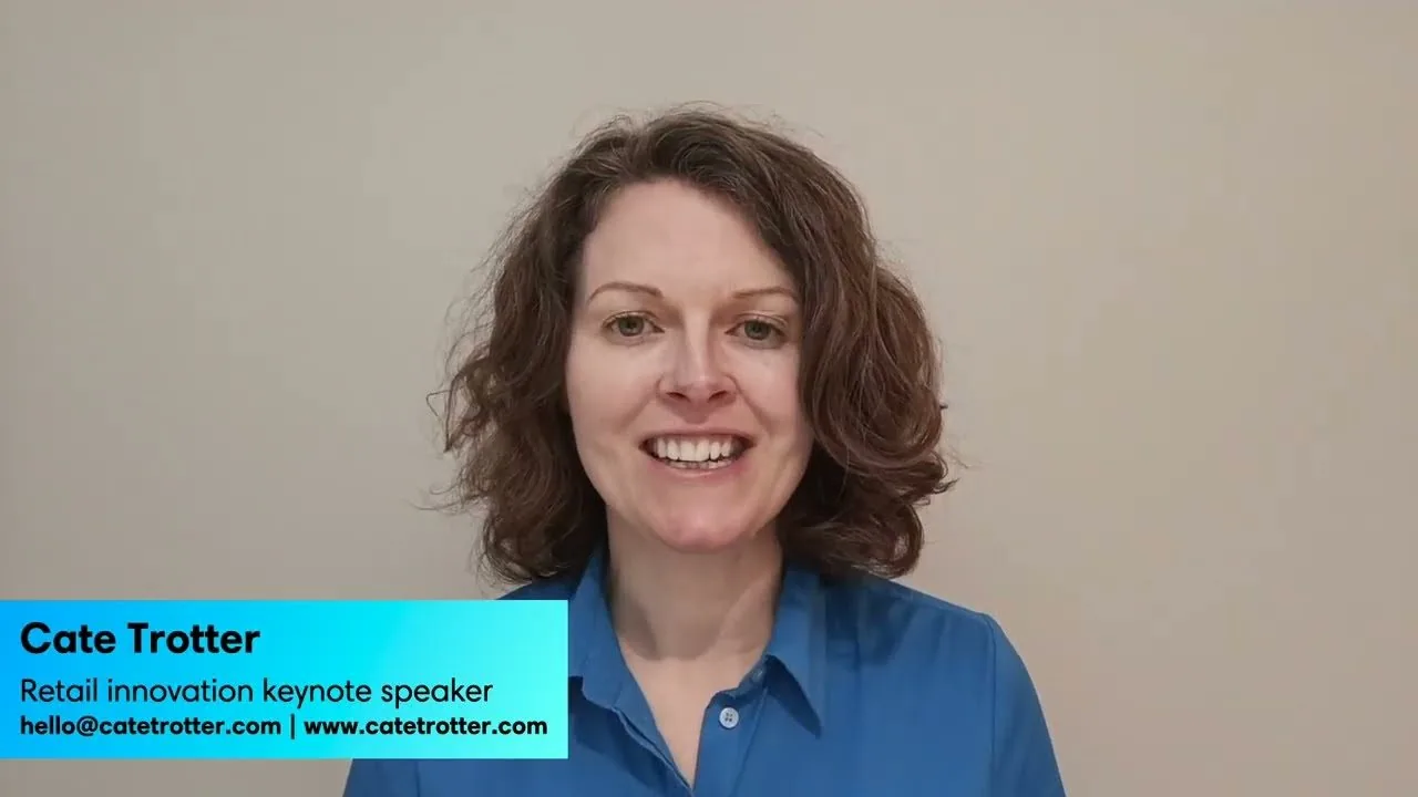 Cate Trotter retail speaking showreel